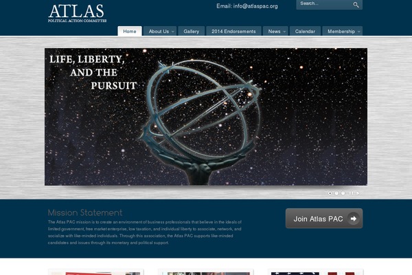 atlaspac.org site used PureVISION