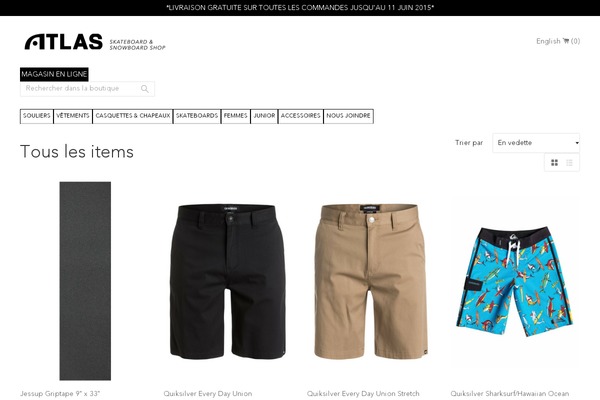 Default theme site design template sample