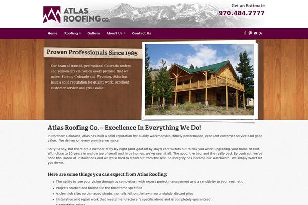 Bridge theme site design template sample