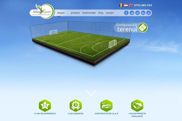 As theme site design template sample