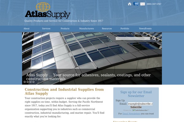 Site using Constant Contact WordPress Widget plugin