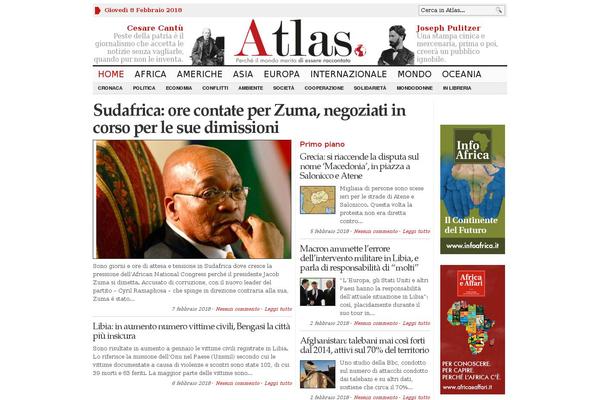 WP Newspaper theme site design template sample