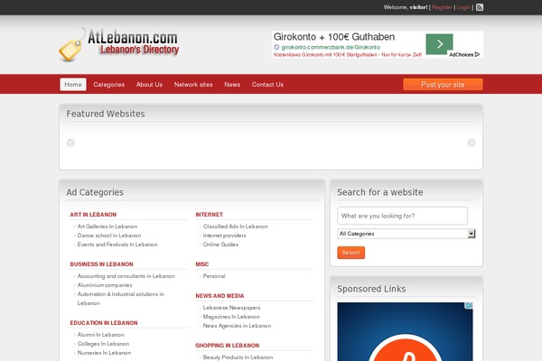 ClassiPress theme site design template sample