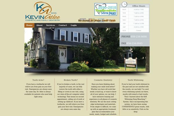Doctor theme site design template sample