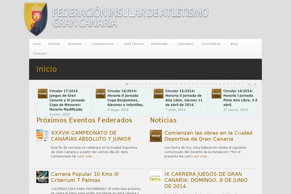 atletismograncanario.com site used Visualwebideas