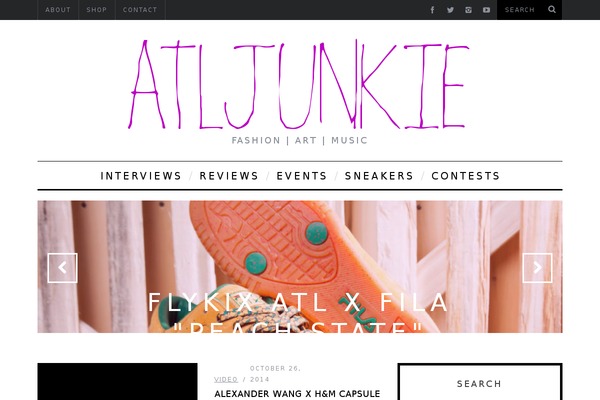 Simplemag theme site design template sample