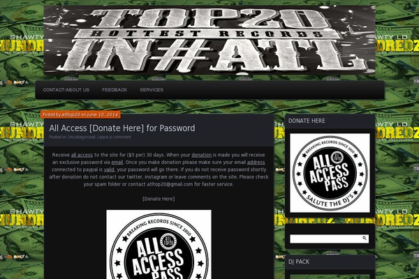 Parament theme site design template sample