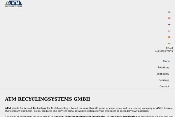 Impreza Child theme site design template sample
