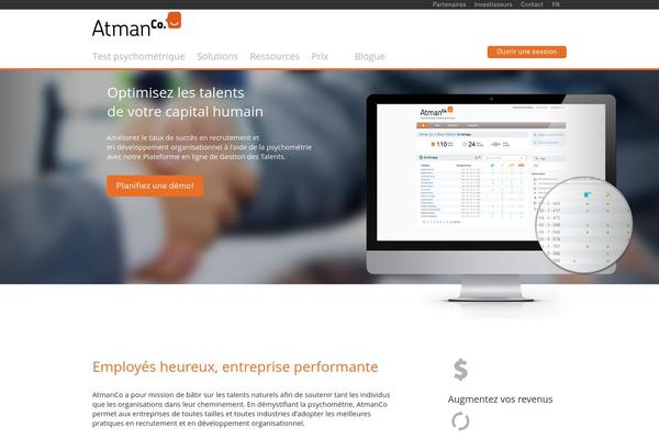 atmansyc.com site used Atman