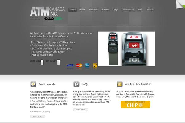 Inspire theme site design template sample
