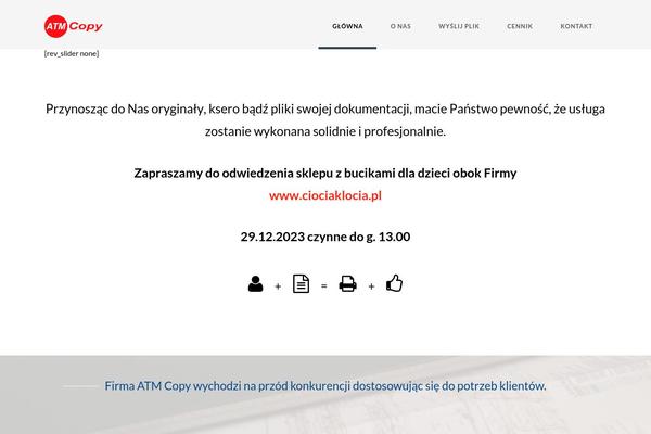 Site using Cornerstone plugin