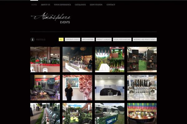 Yin & Yang theme site design template sample
