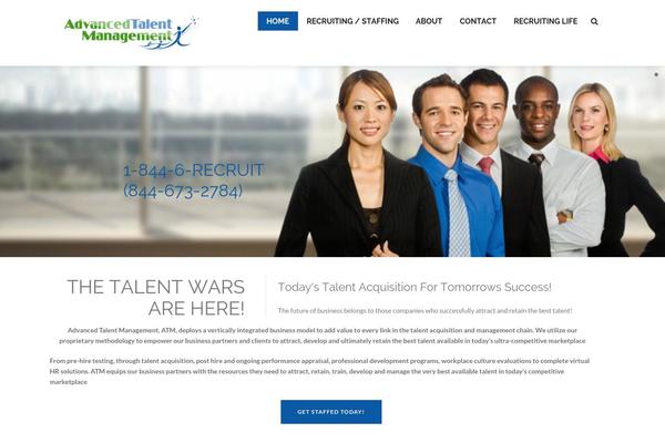 atmrecruiting.com site used Creativo