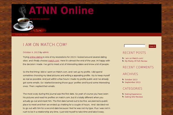 atnnonline.com site used Coffee