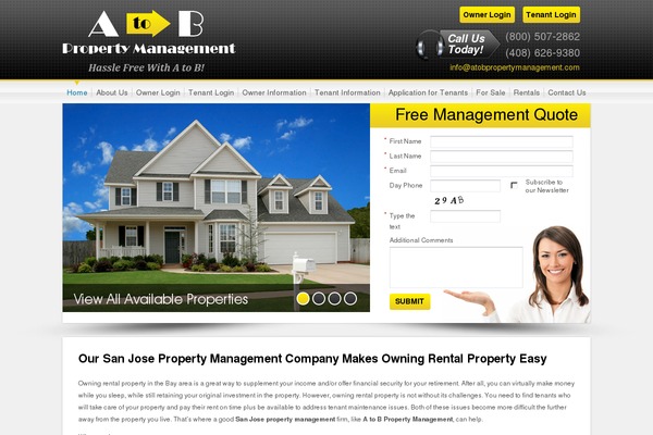 atobpropertymanagement.com site used Atob
