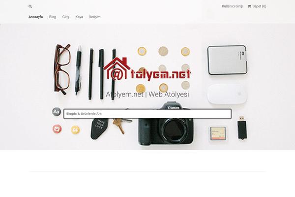 Stocky theme site design template sample