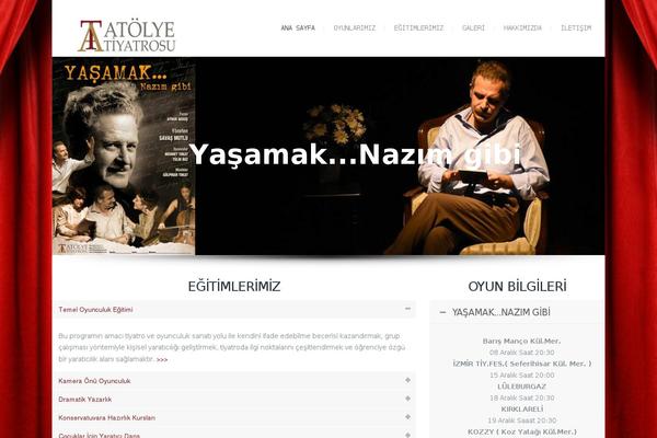 Klaus theme site design template sample