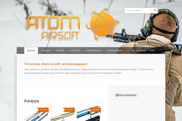 Site using Awesome Social Icons plugin