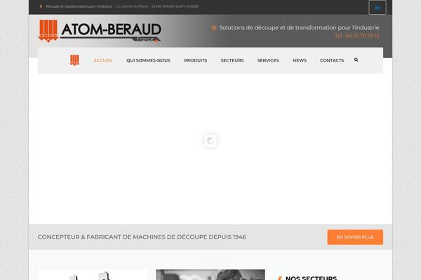 Industrial-child theme site design template sample