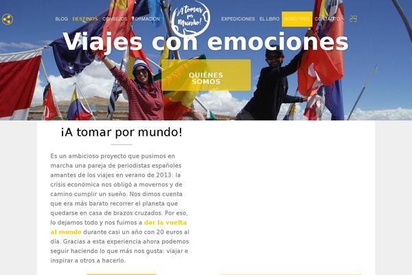 Generatepress_child theme site design template sample