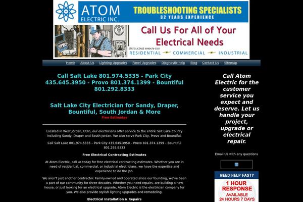 atomelectric.com site used Custom3