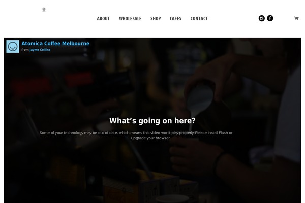 atomicacoffee.com.au site used Atomica