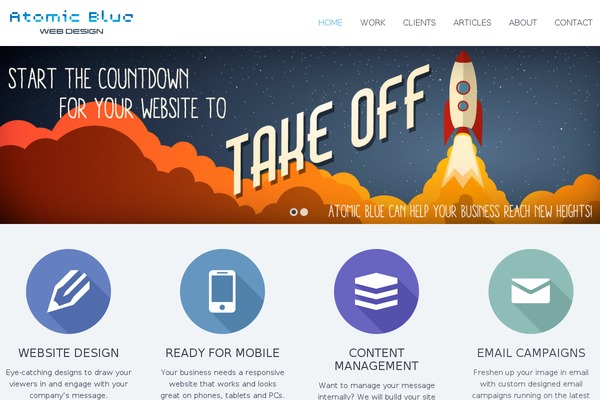 atomicbluedesign.com site used Codeus