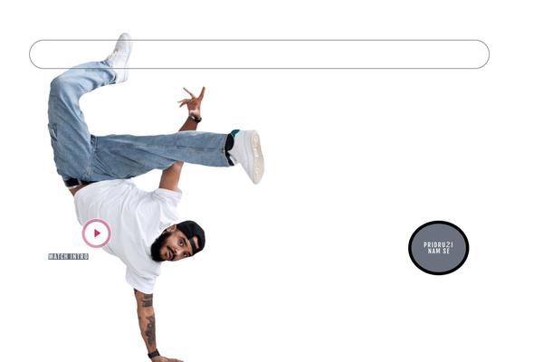 Vibez theme site design template sample