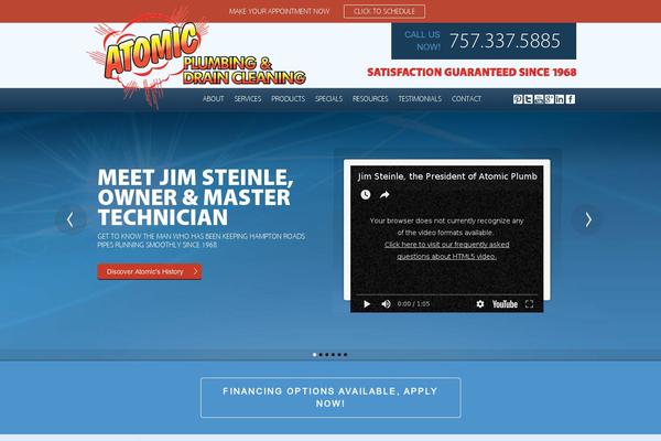 atomicplumbing.com site used Atomic