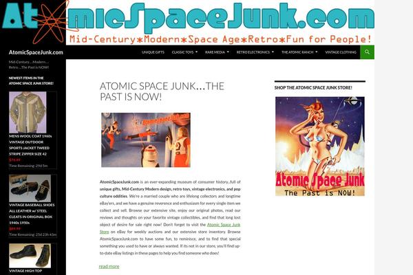 Twenty Fourteen theme site design template sample