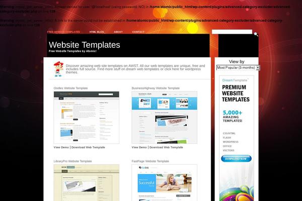 Site using Advanced-category-excluder plugin