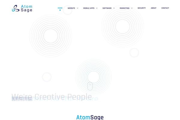 Infinite theme site design template sample