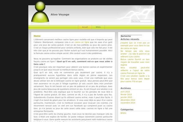Baughxie theme site design template sample
