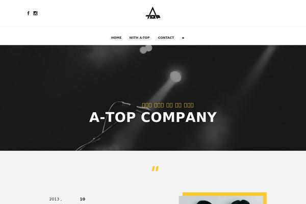 Zona-child theme site design template sample