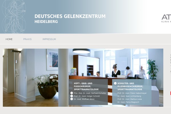 atos-gelenkzentrum.de site used Gelenkzentrum