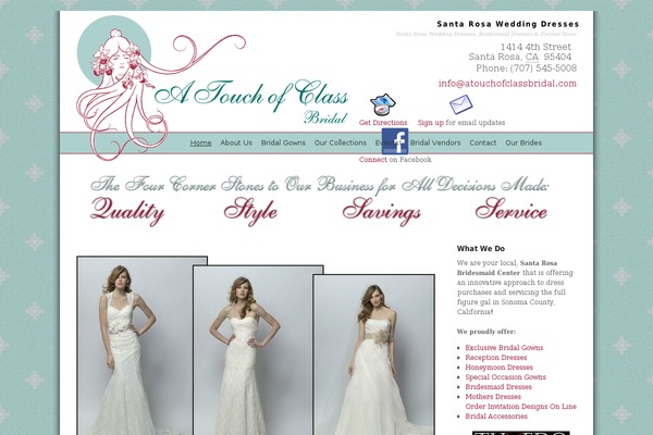 atouchofclassbridal.com site used Bridal