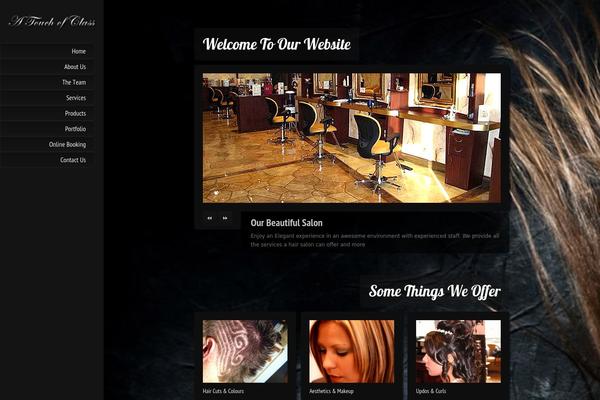 atouchofclasshairsalon.com site used Phazed