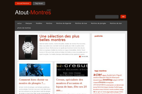 atout-montres.com site used Magic Mag
