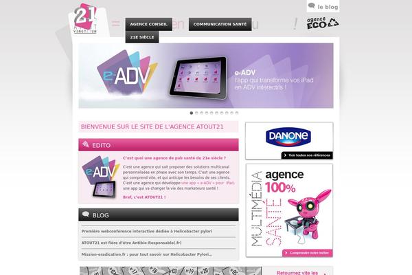 Clean theme site design template sample