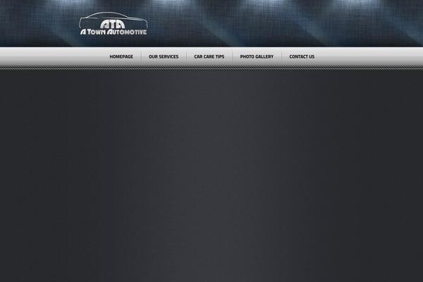 Radial theme site design template sample