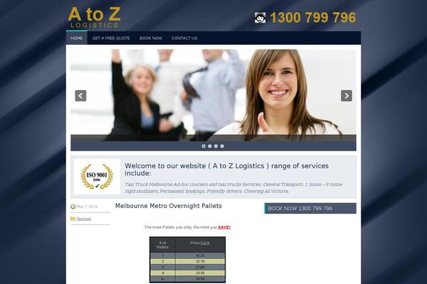 atozlogistics.com.au site used Biztrend