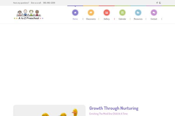 Site using Pre-school-shortcodes plugin