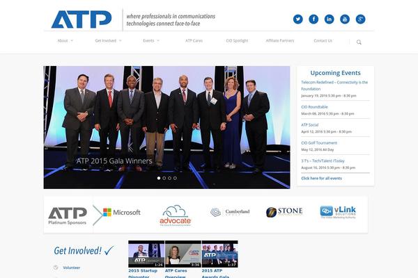 Salient theme site design template sample