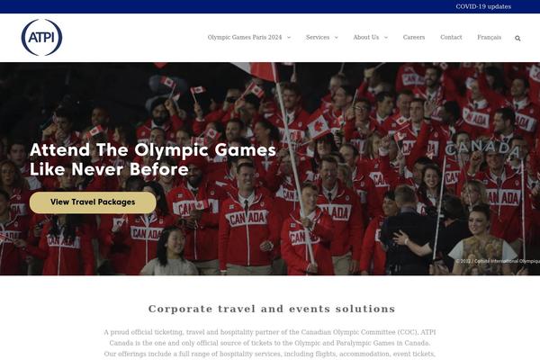 Infinite theme site design template sample