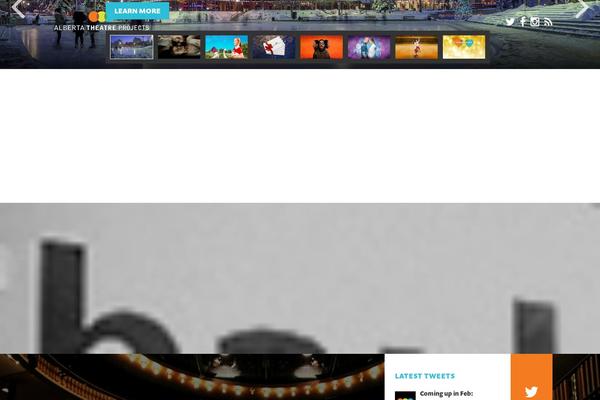 Site using Really Simple Twitter Feed Widget plugin