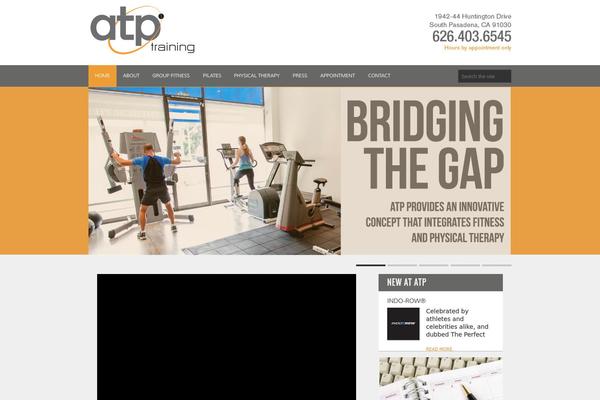 Fitness-wp theme site design template sample