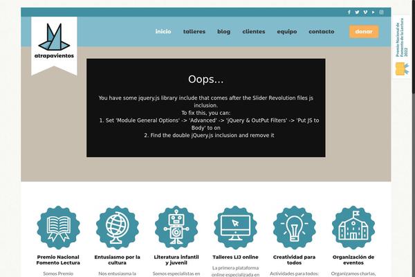 BeTheme Child theme site design template sample