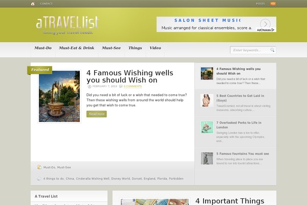 Salutation theme site design template sample