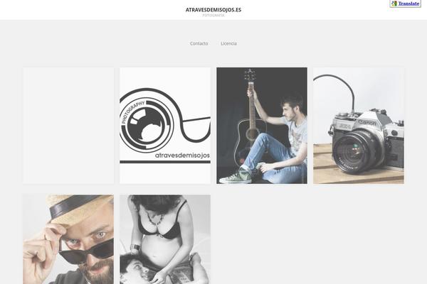 GK Portfolio theme site design template sample
