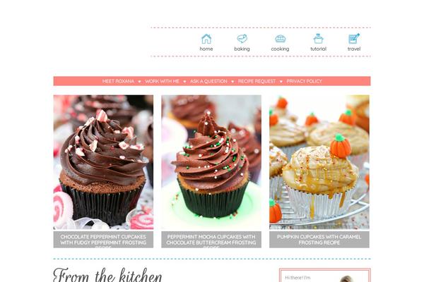 Foodie Pro theme site design template sample